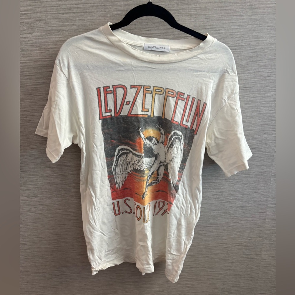 Daydreamer White Led Zeppelin Graphic Tee